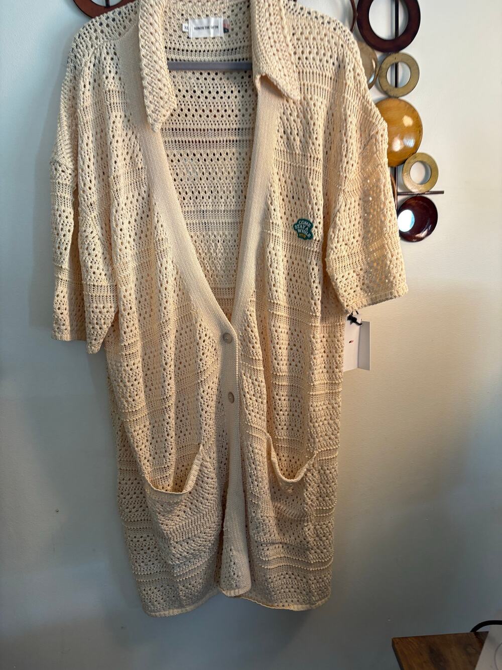 Honor the Gift xl women’s beige cardigan cachet sweater